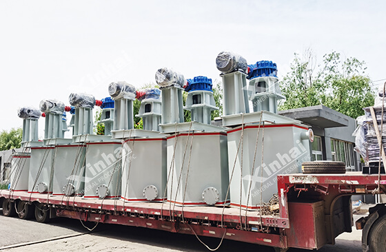 Scrubber for feldspar mining